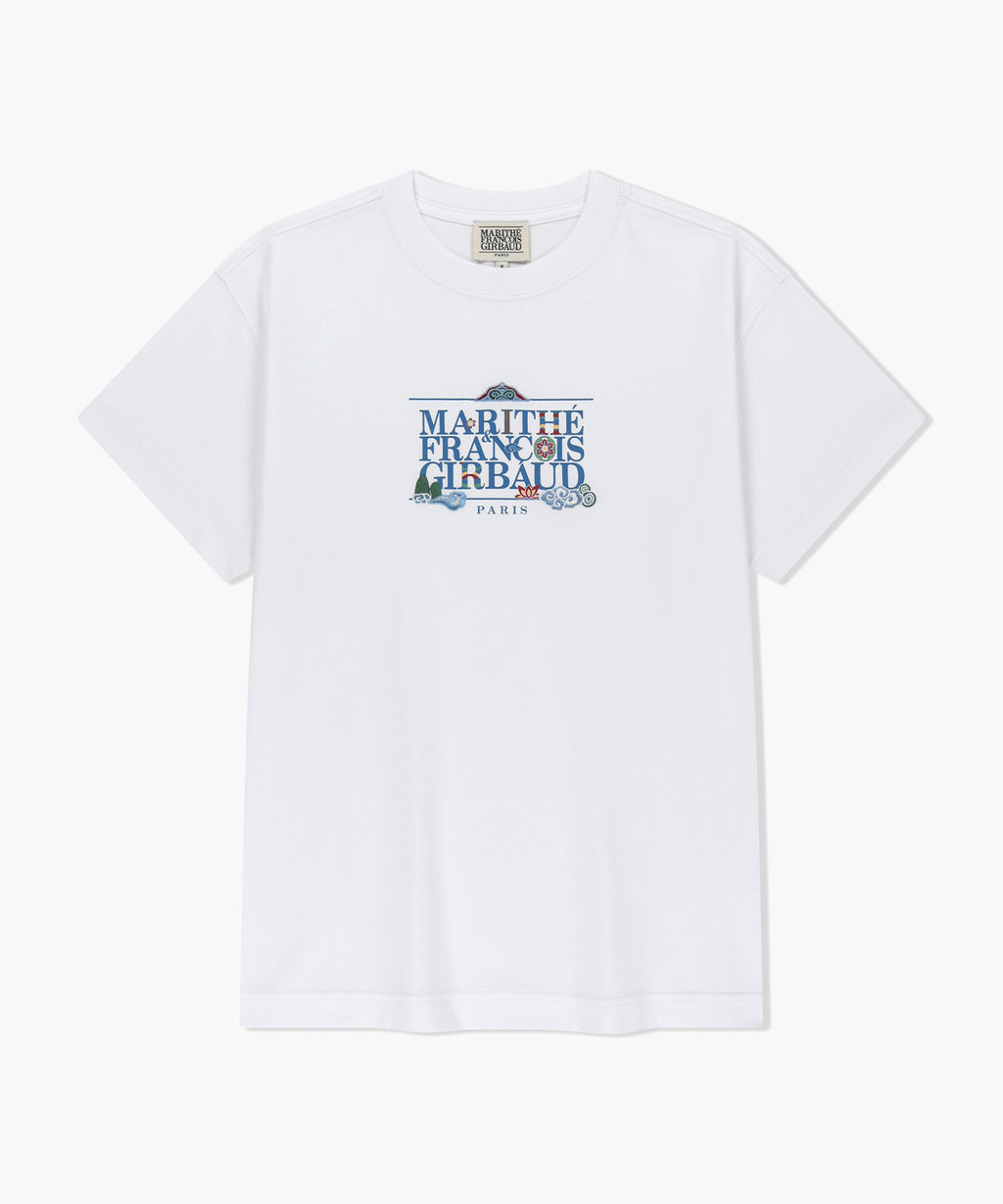 Marithe & Francois Girbaud - Seoul Exclusive Classic Logo Tee (White) product image 6 | TRAB K-Fashion Australia