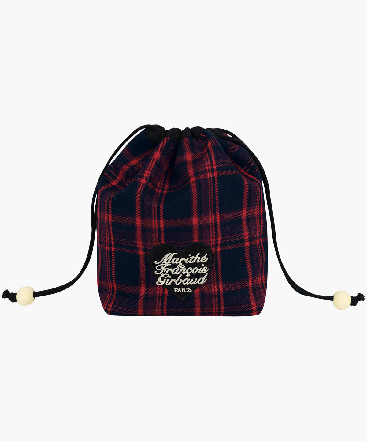 Marithe & Francois Girbaud - Heart Classic Logo String Pouch (Red) product image 5 | TRAB K-Fashion Australia
