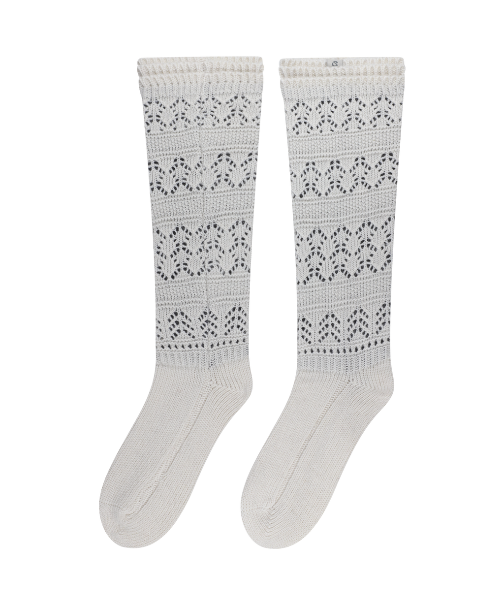 Coyseio - Mori Knee Socks (Ivory) product image 1 | TRAB K-Fashion Australia