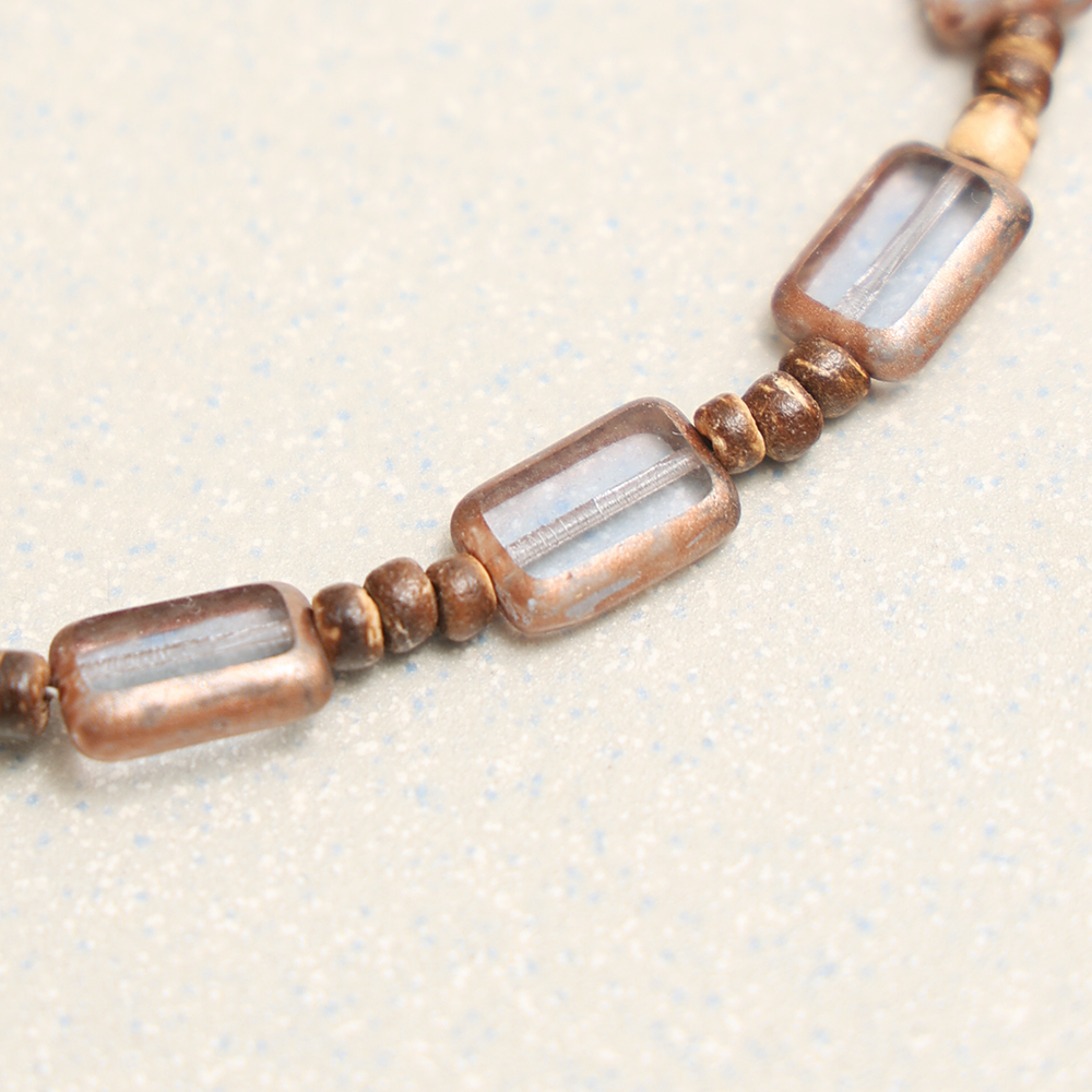 Towtow Archive - Racktangle Czech Bracelet (Blue) product image 2 | TRAB K-Fashion Australia