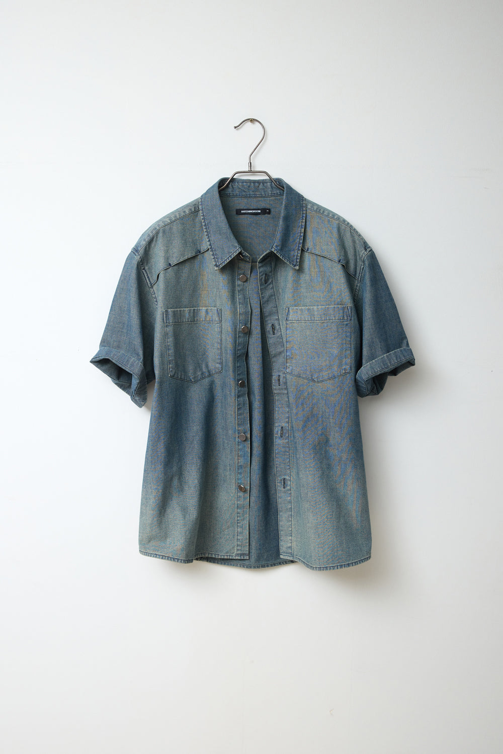 Hatchingroom - Vented Shirt Chambray (Blue) product image 3 | TRAB K-Fashion Australia
