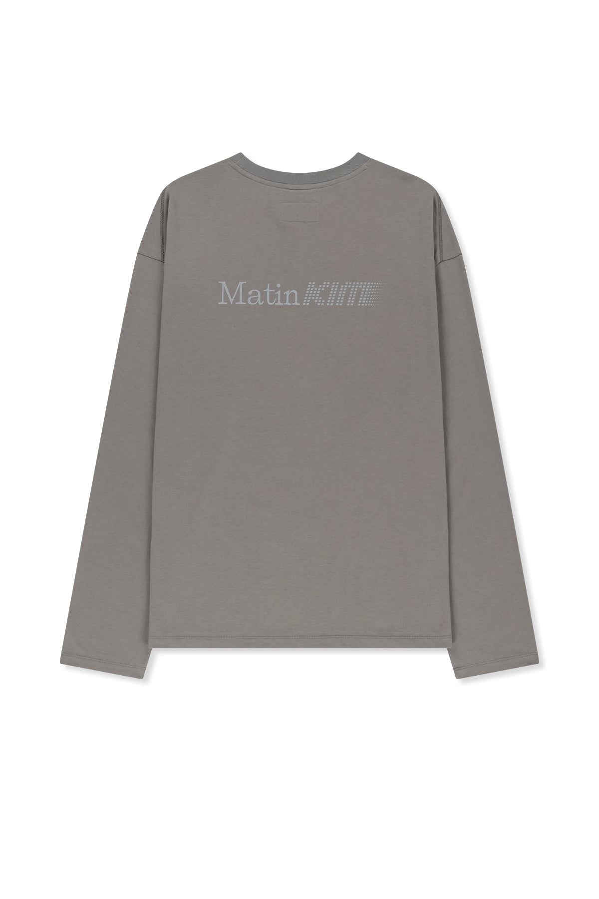 Matin Kim - Matin Pace Sunburst Graffiti Covered Top (Charcoal) product image 2 | TRAB K-Fashion Australia