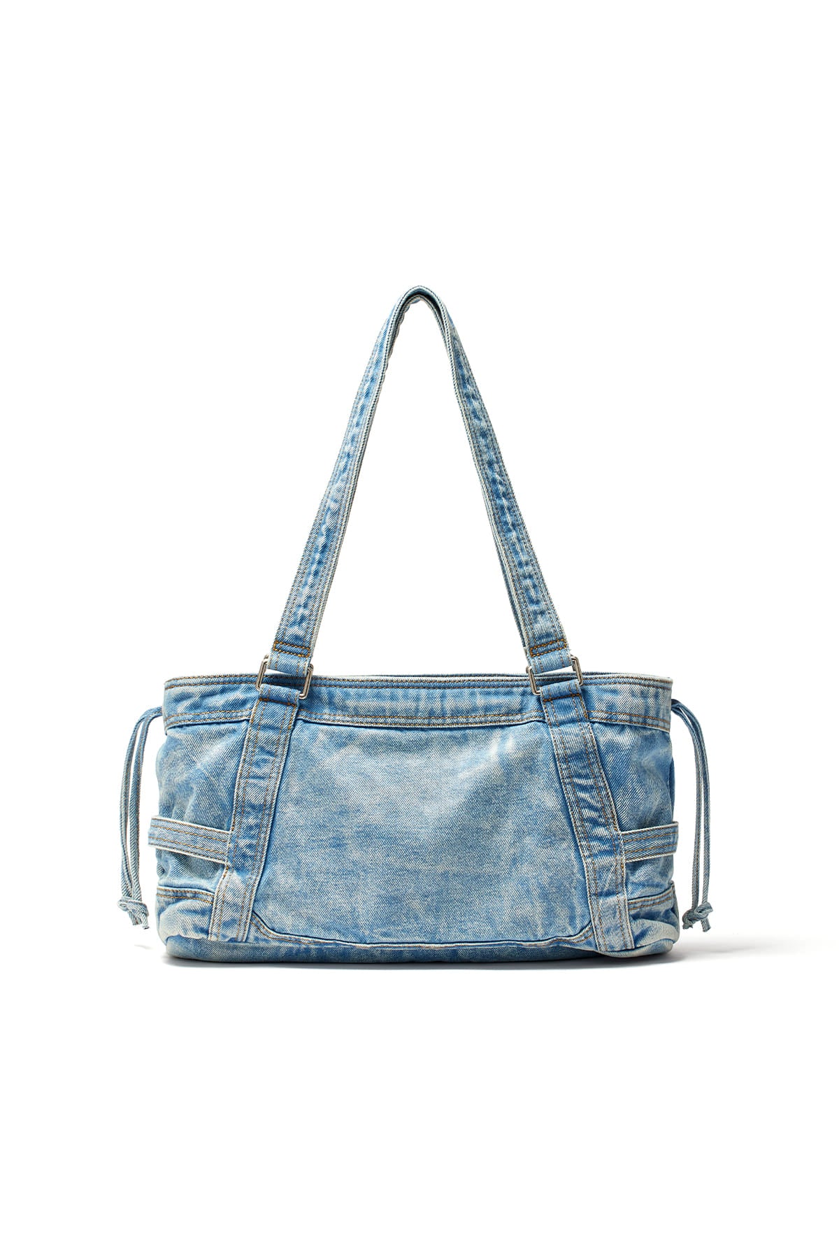 Matin Kim - Matin Washed Denim Square Bag (Light Blue) product image 2 | TRAB K-Fashion Australia