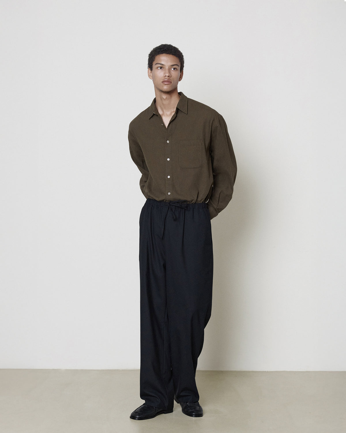 Brownyard - [Pre-Order – Ships September 18] Steady Shirt (Olive) product image 1 | TRAB K-Fashion Australia