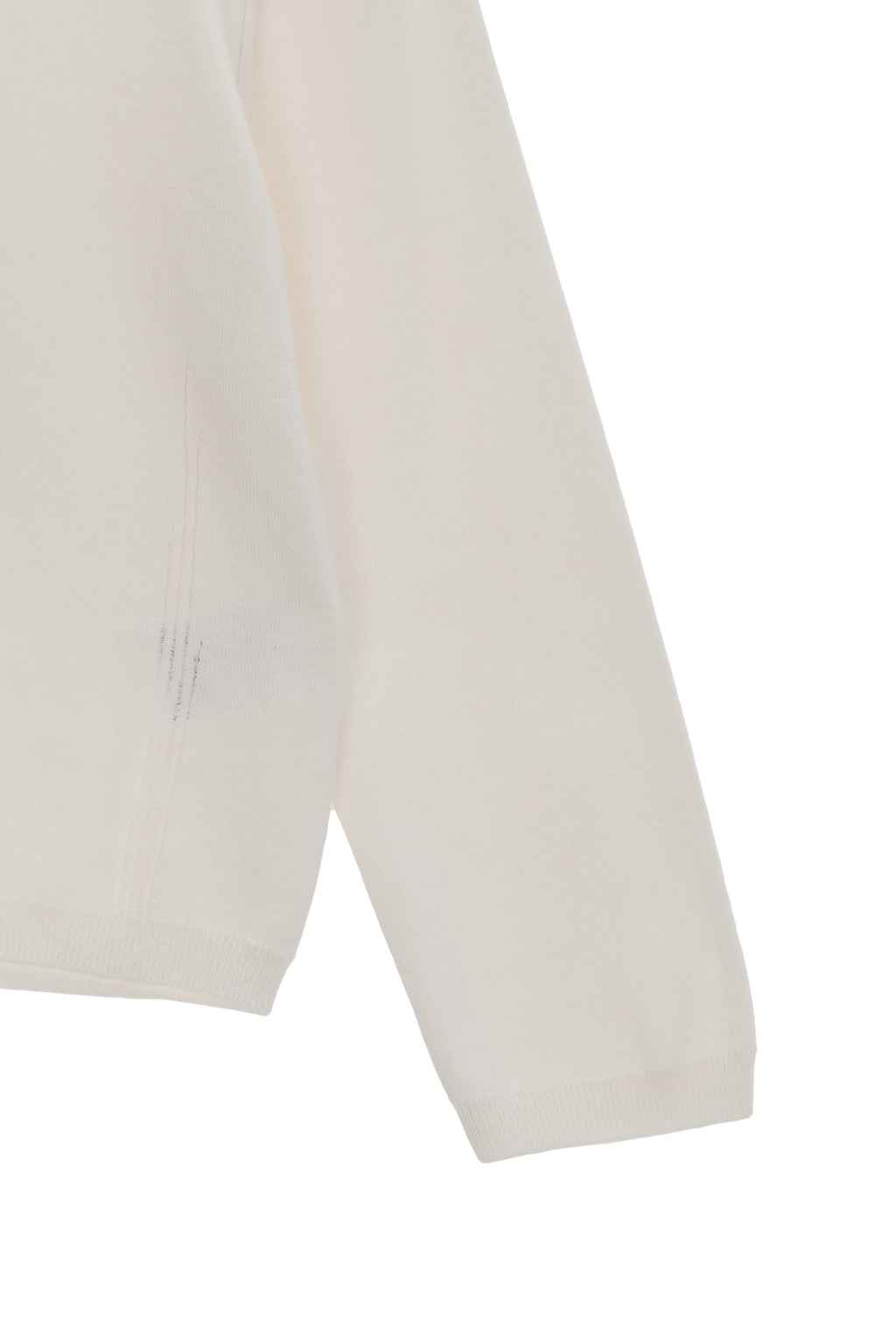 Matin Kim - Three Quarter Sleeve Round Cardigan (White) product image 4 | TRAB K-Fashion Australia