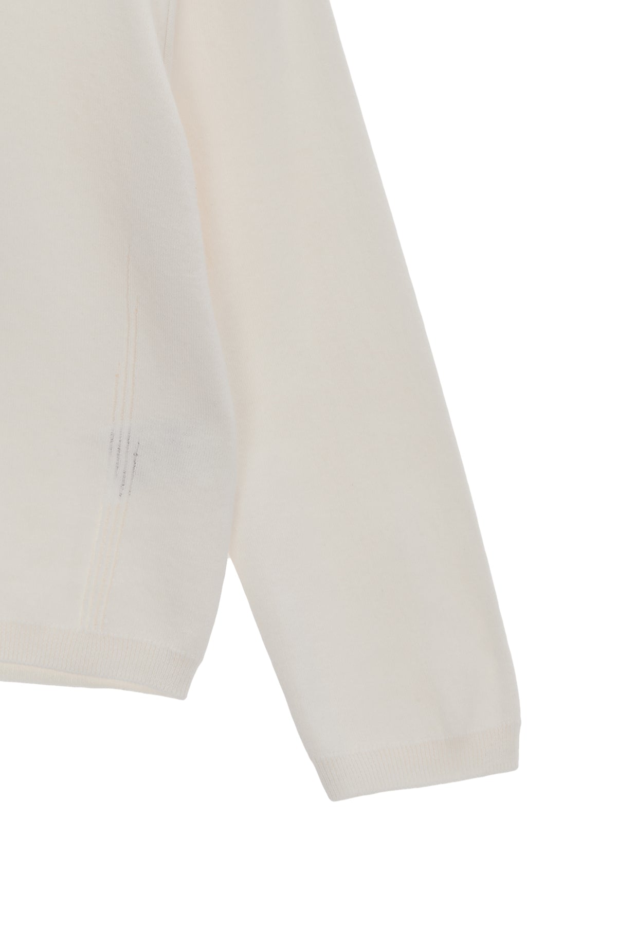 Matin Kim - Three Quarter Sleeve Round Cardigan (White) product image 4 | TRAB K-Fashion Australia