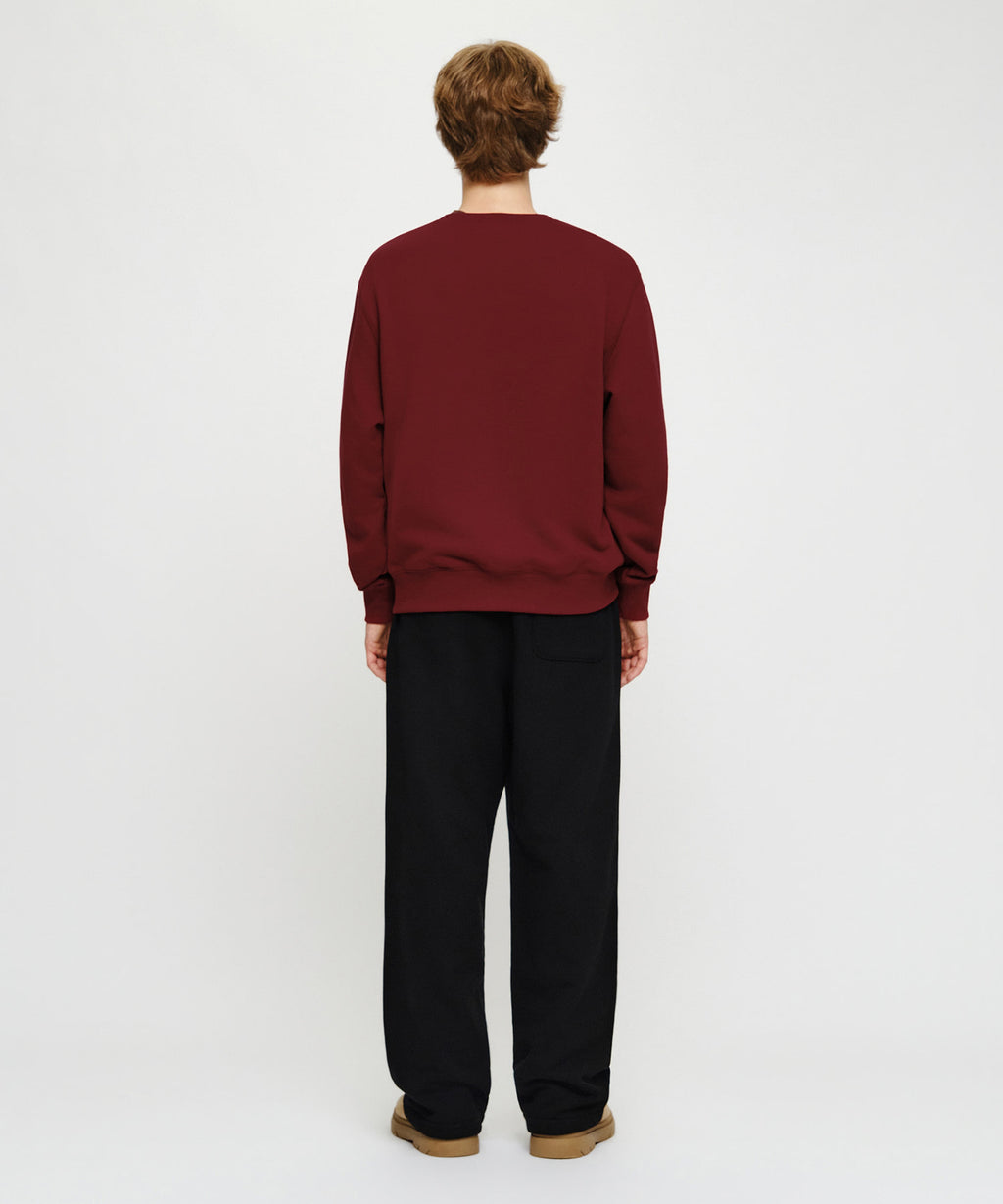 Marithe & Francois Girbaud - One Tuck Wide Sweat Joggers (brushed) (Black) product image 5 | TRAB K-Fashion Australia