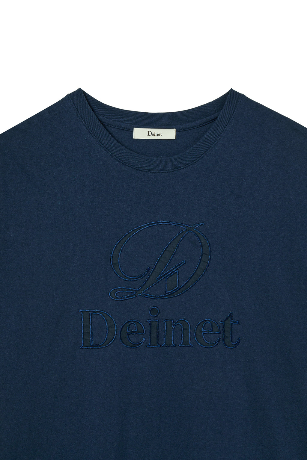 Deinet - Application Stitch T-Shirt (Navy) product image 3 | TRAB K-Fashion Australia