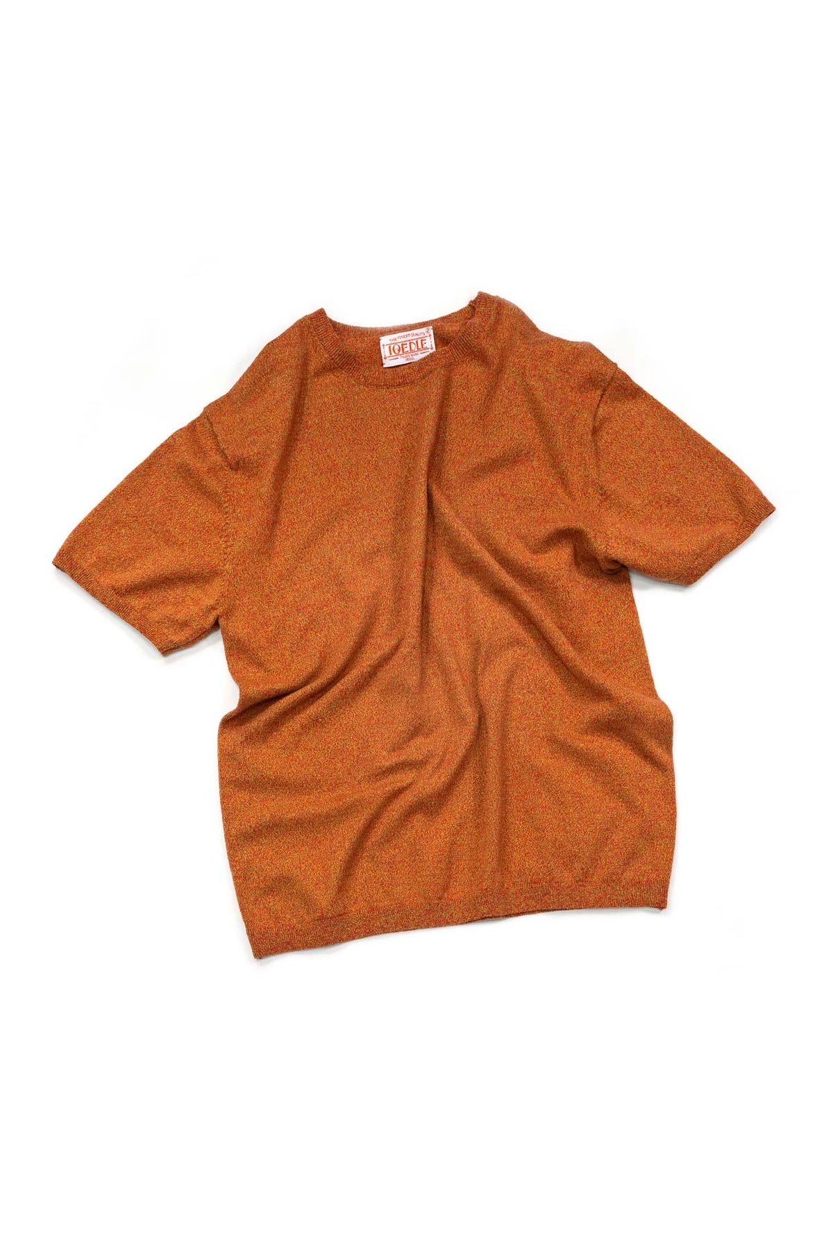 Ioedle - Noise Round Short Sleeve Knit (Orange) product image 2 | TRAB K-Fashion Australia