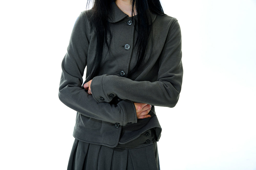 Coyseio - Cozy Sweat Jacket (Charcoal) product image 14 | TRAB K-Fashion Australia