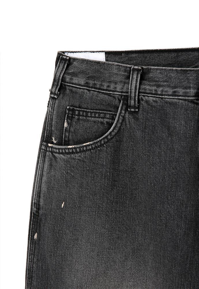 Art if acts - Washed Denim Carpenter Pants (Used Black) product image 9 | TRAB K-Fashion Australia