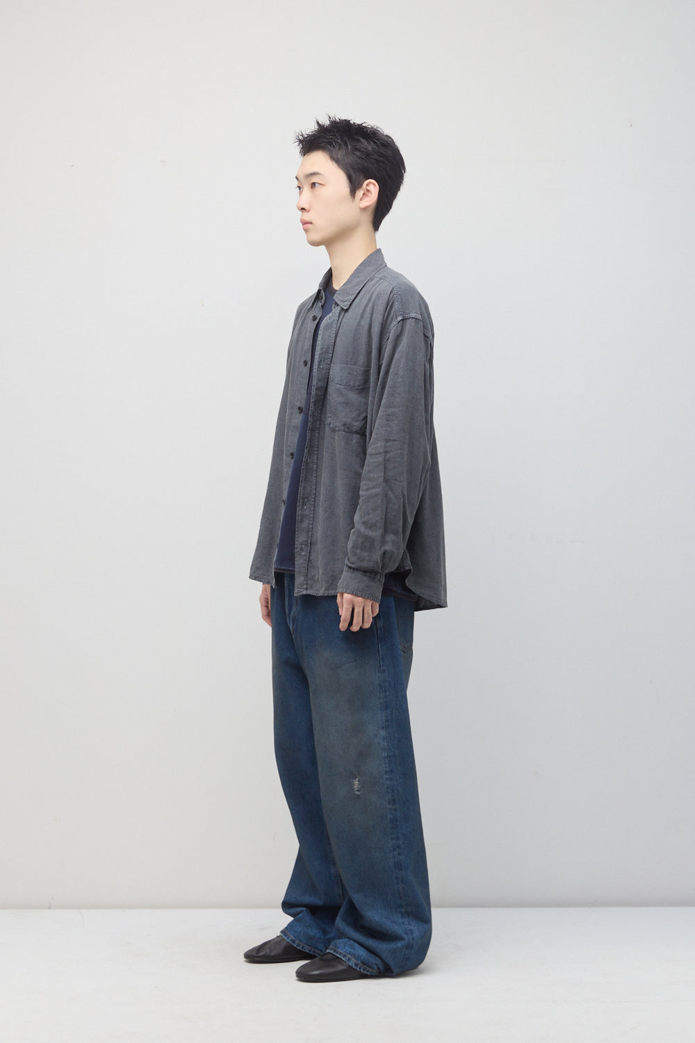 Hatchingroom - L.R Shirt (Faded Grey) product image 4 | TRAB K-Fashion Australia