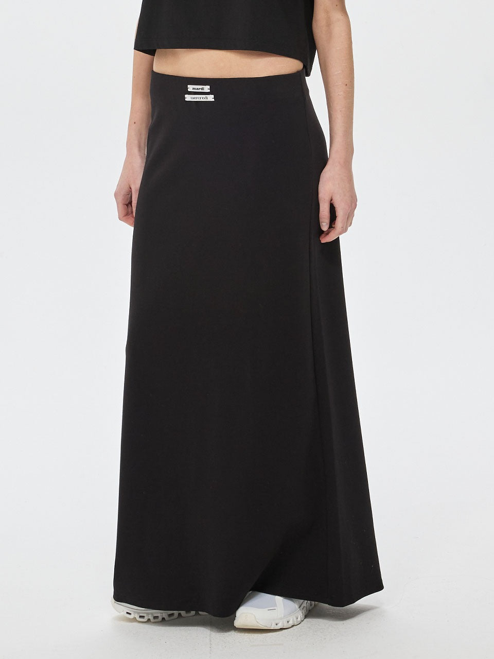 Mardi Mercredi - Jersey Maxi Skirt Double Label (Black) product image 1 | TRAB K-Fashion Australia