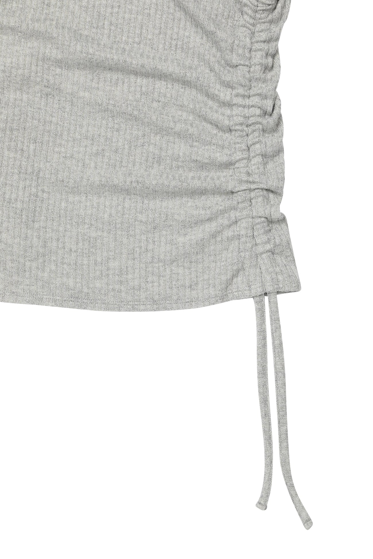 Deinet - Logo Shirring Sleeveless (Grey) product image 11 | TRAB K-Fashion Australia