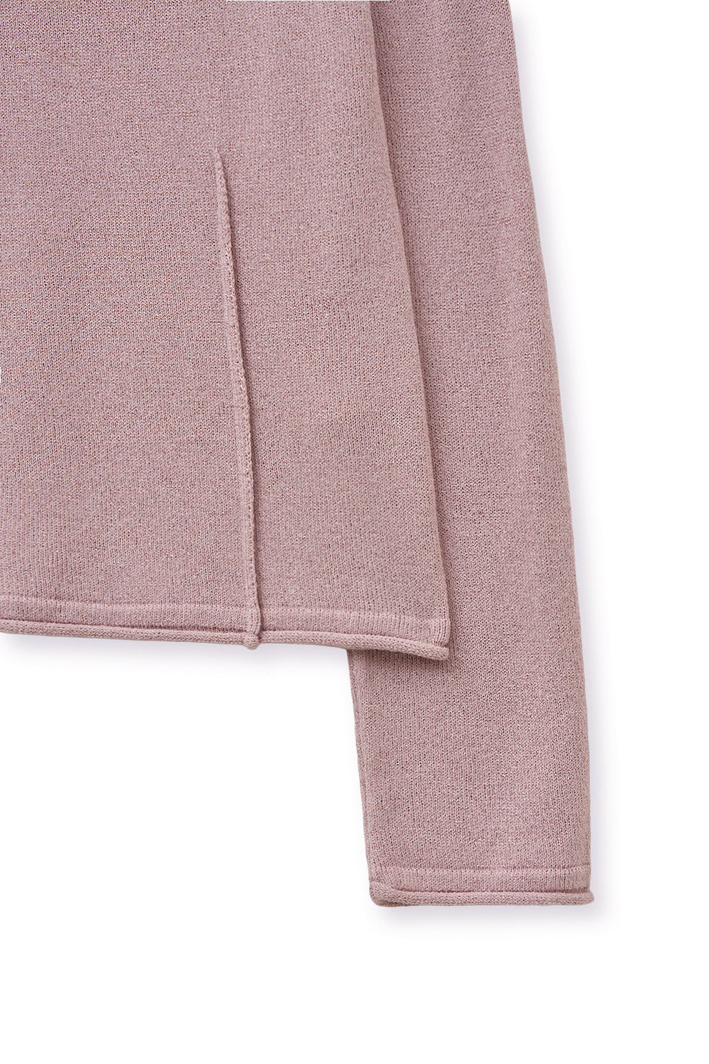 Matin Kim - Glitter Slim Logo Knit Top (Pink) product image 4 | TRAB K-Fashion Australia