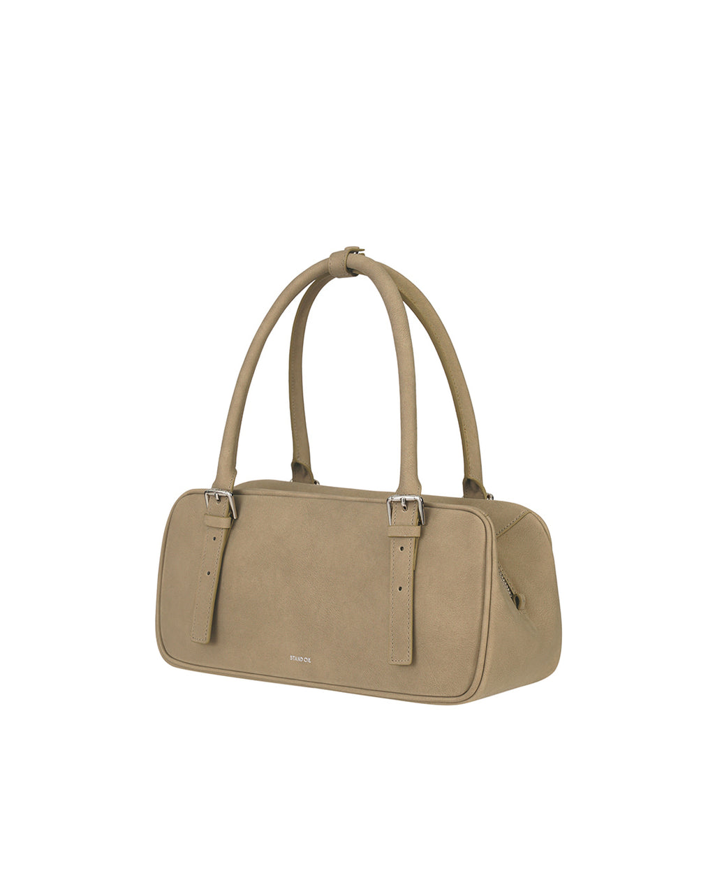Stand Oil - Square Bowling Bag (Taupe) product image 2 | TRAB K-Fashion Australia