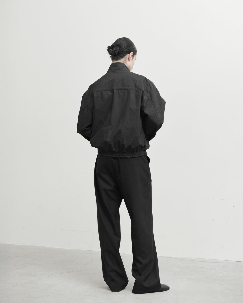 Brownyard - Wide Wool Pants (Black) product image 2 | TRAB K-Fashion Australia