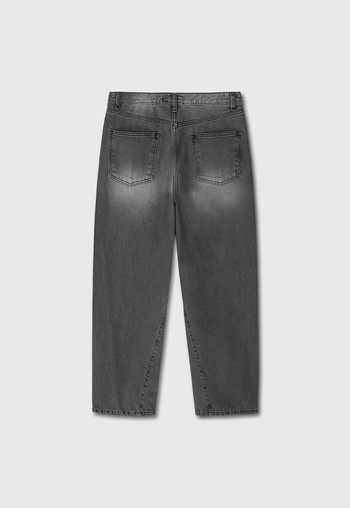 Tonywack - Twist-Cut Denim Jeans (Washed Grey) product image 6 | TRAB K-Fashion Australia