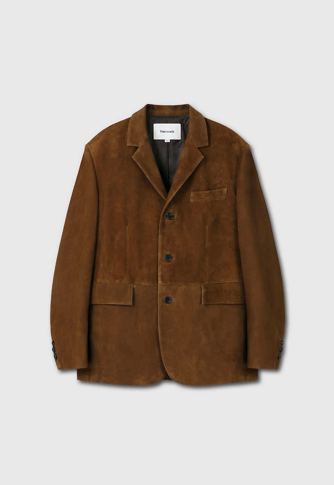 Tonywack - Suede Tailored Jacket (Camel) product image 9 | TRAB K-Fashion Australia