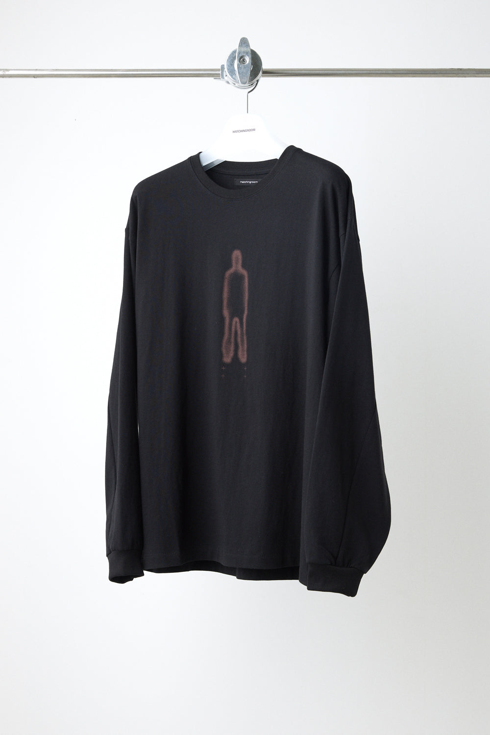 Hatchingroom - Red Ghost Tee (Black) product image 2 | TRAB K-Fashion Australia