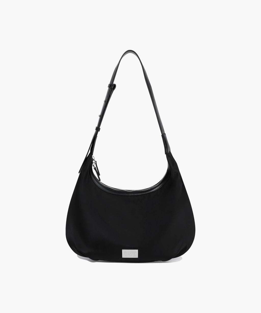 Marithe & Francois Girbaud - Classic Logo Round Shoulder Bag (Black) product image 1 | TRAB K-Fashion Australia