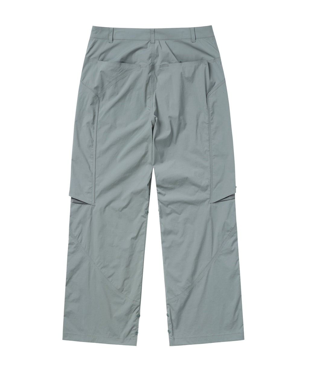 San San Gear - Snap Stretch Pants (Green Grey) product image 5 | TRAB K-Fashion Australia