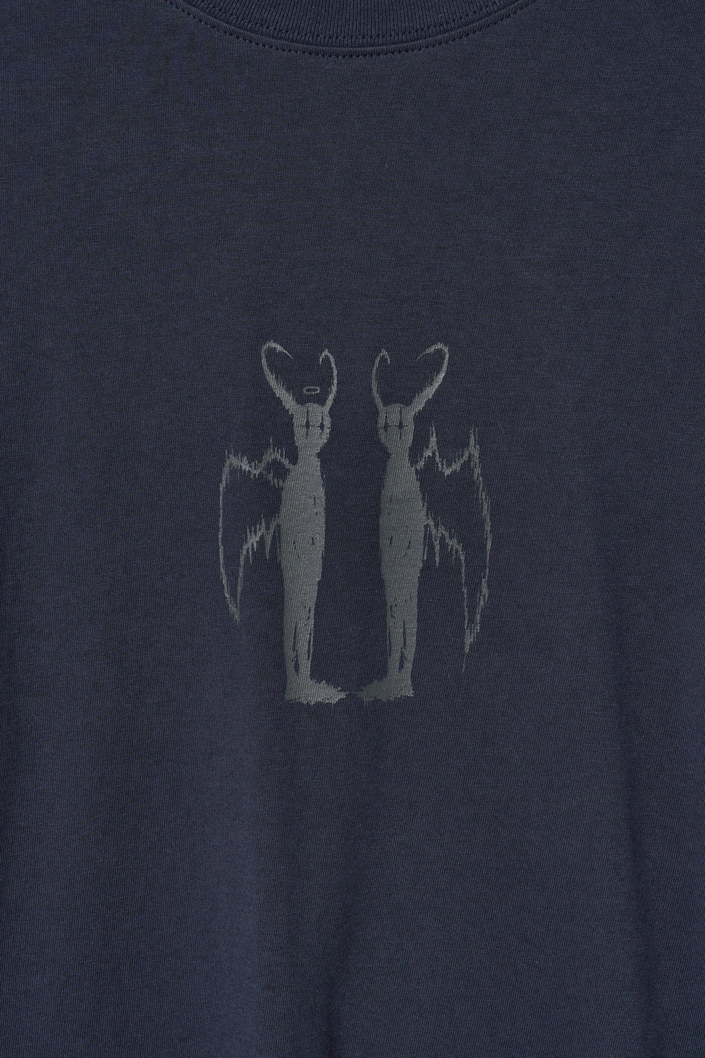 Hatchingroom - Devil & Angel Tee Dark (Navy) product image 7 | TRAB K-Fashion Australia
