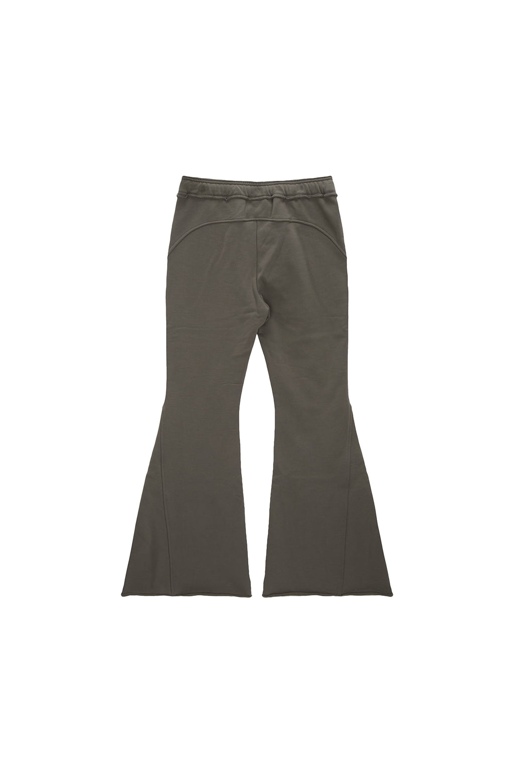 Matin Kim - Cut Out Detail Sweatpants (Khaki Grey) product image 2 | TRAB K-Fashion Australia