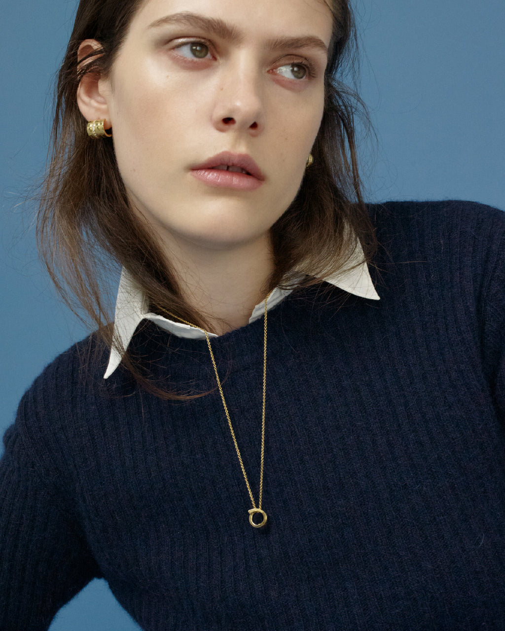 Numbering - Coiled Volume Pendant Necklace #4808 product image 1 | TRAB K-Fashion Australia
