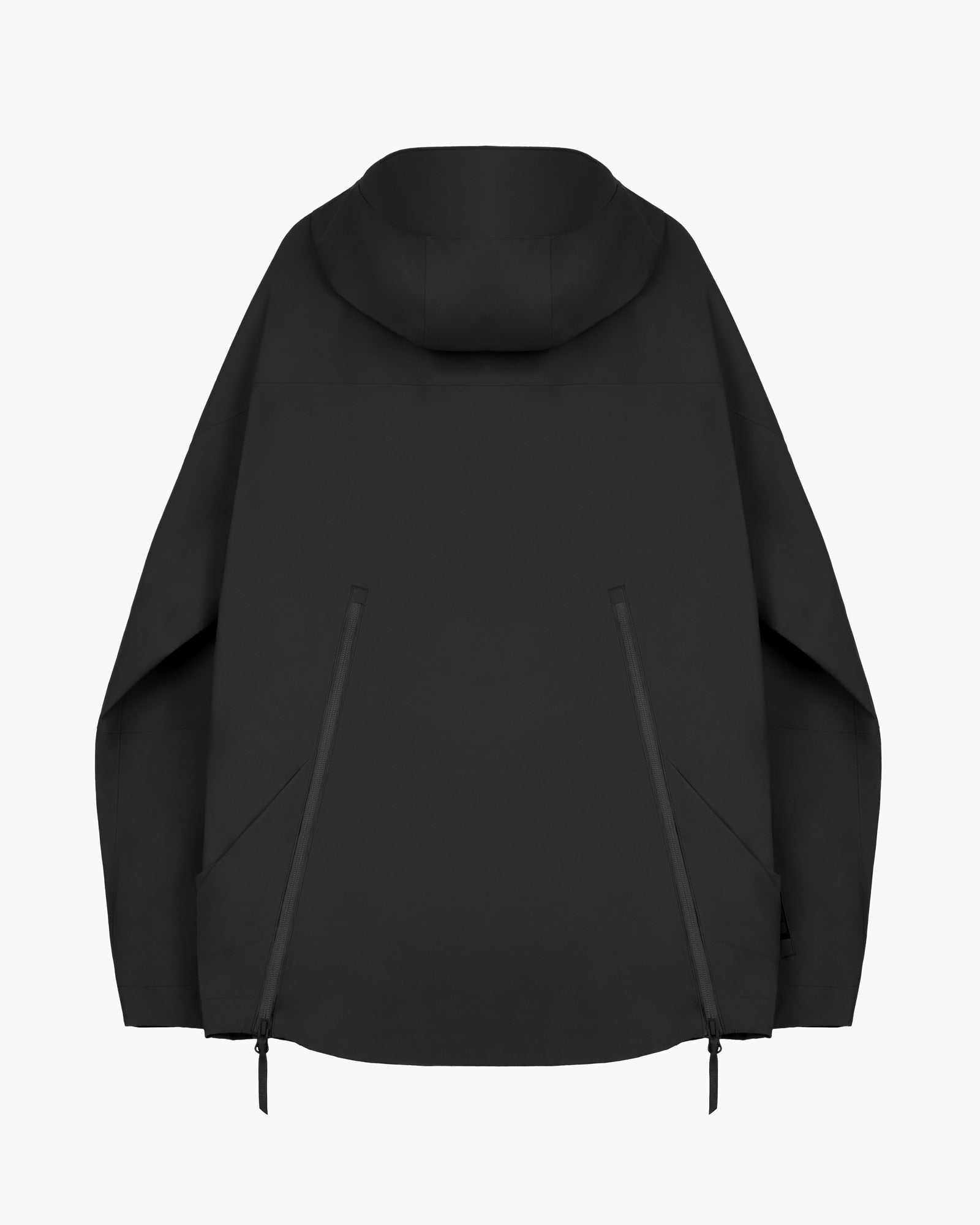 Jiyong Kim - Gore-Tex Draped Windbreaker (Black) product image 10 | TRAB K-Fashion Australia