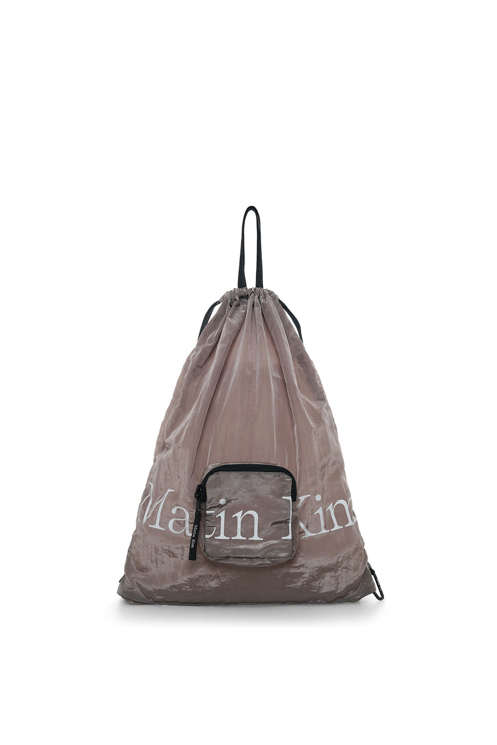 Matin Kim - Packable String Bag (Grey) product image 1 | TRAB K-Fashion Australia