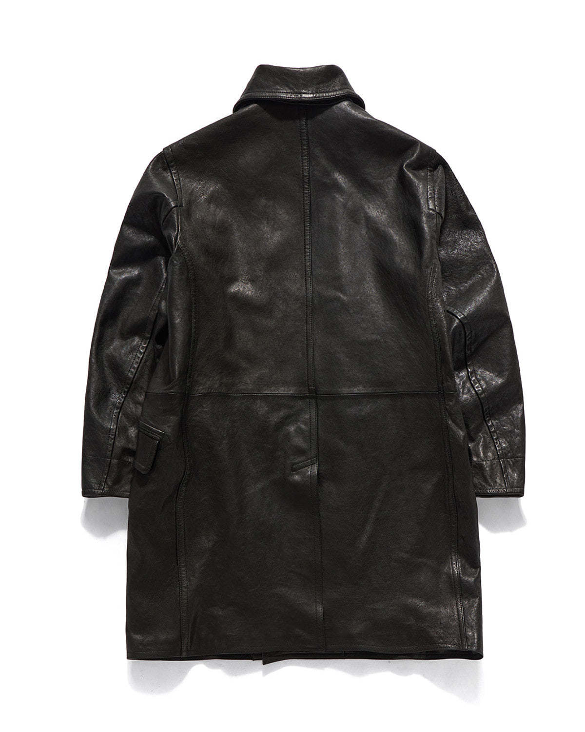 Eastlogue - Naval Leather Coat (Black) product image 4 | TRAB K-Fashion Australia