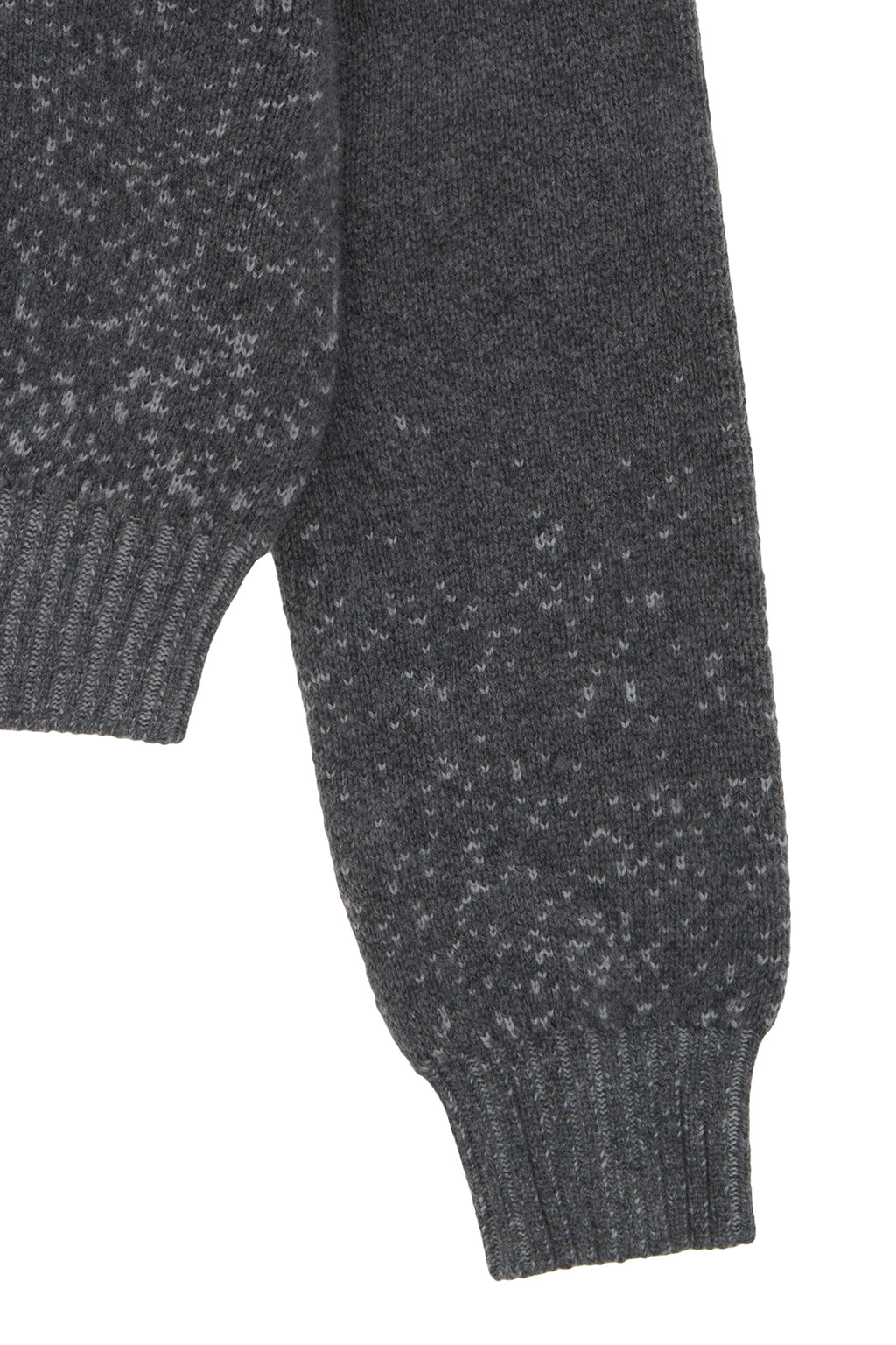 Matin Kim - Boat Neck Two Tone Knit Pullover (Grey) product image 4 | TRAB K-Fashion Australia