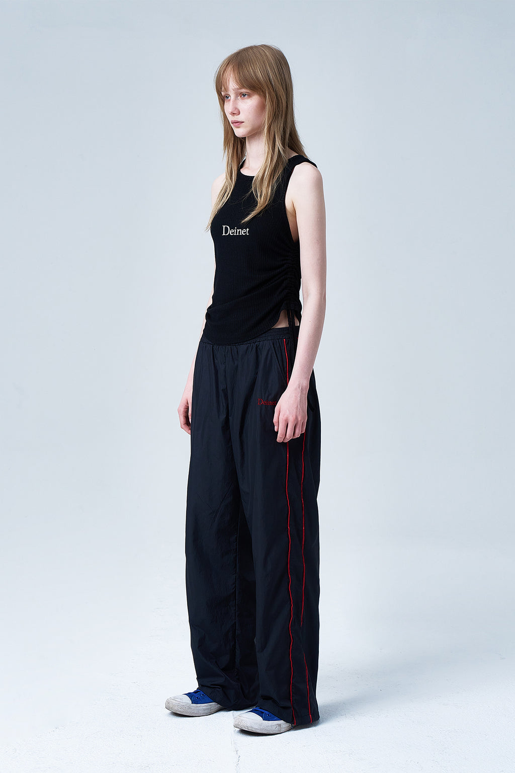 Deinet - Solid Nylon Pants (Black) product image 2 | TRAB K-Fashion Australia