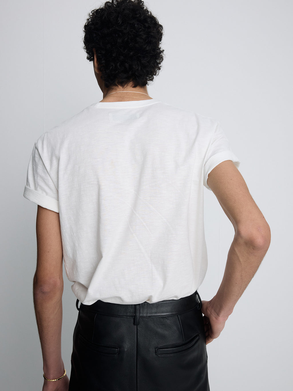 Tonywack - Soft Slub Jersey Pocket T-Shirt (Off White) product image 6 | TRAB K-Fashion Australia