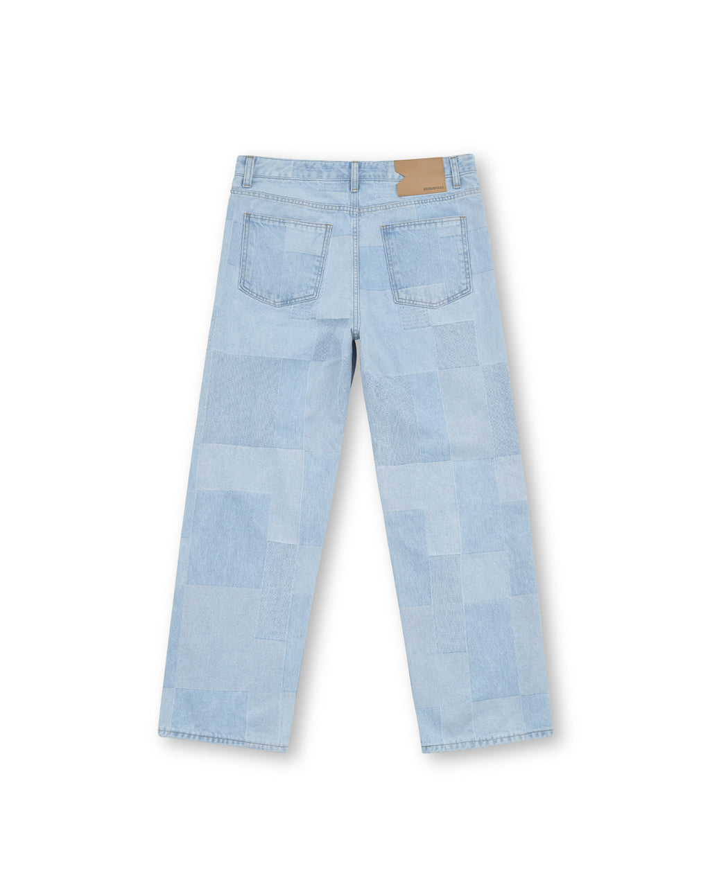 Brownyard - Regular Denim (Patch Work Light Blue) product image 4 | TRAB K-Fashion Australia