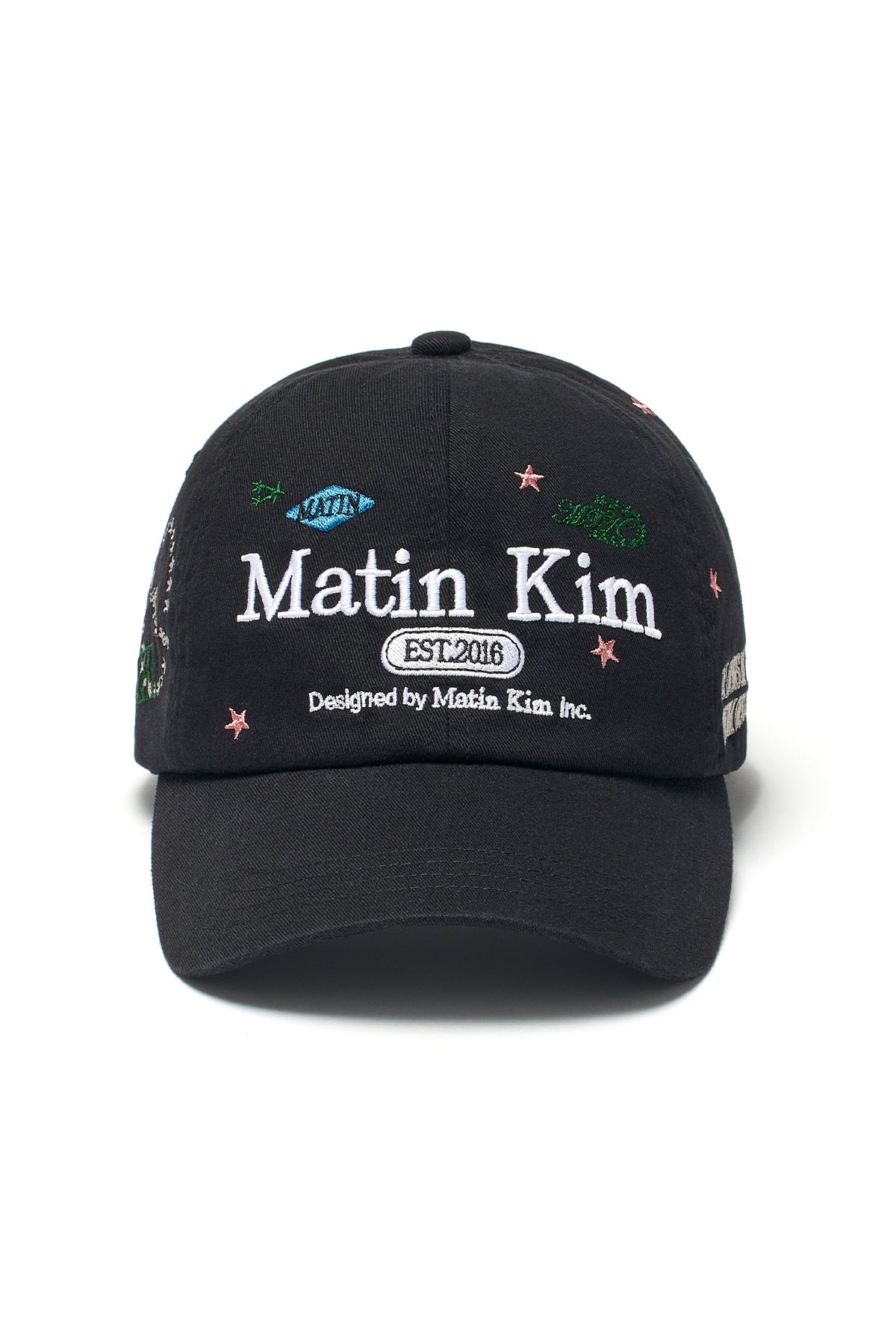 Matin Kim - Matin Logo Play Ball Cap (Black) product image 1 | TRAB K-Fashion Australia