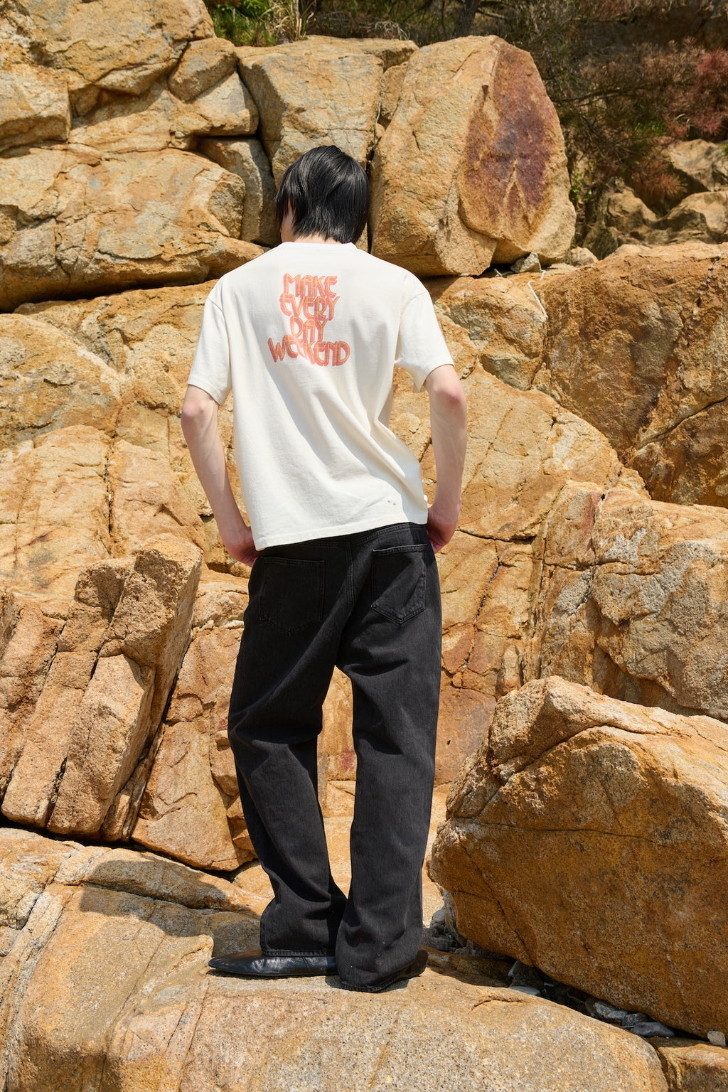 STU - Usa Flag T-shirt (Ivory) product image 10 | TRAB K-Fashion Australia