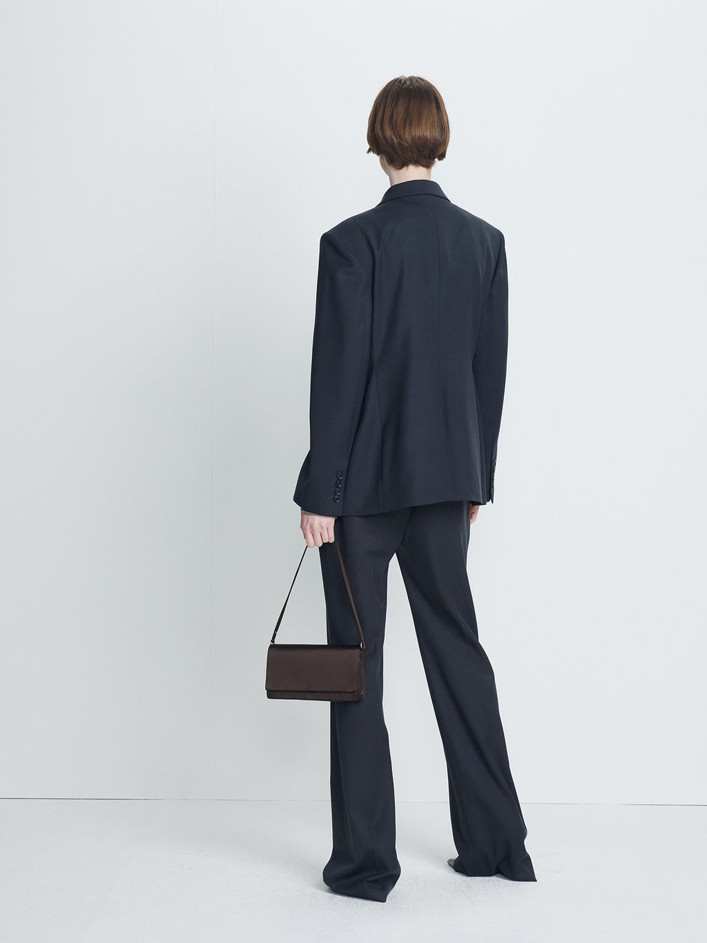 Tonywack - Loose Fit Wool Tailored Trousers (Charcoal) product image 6 | TRAB K-Fashion Australia