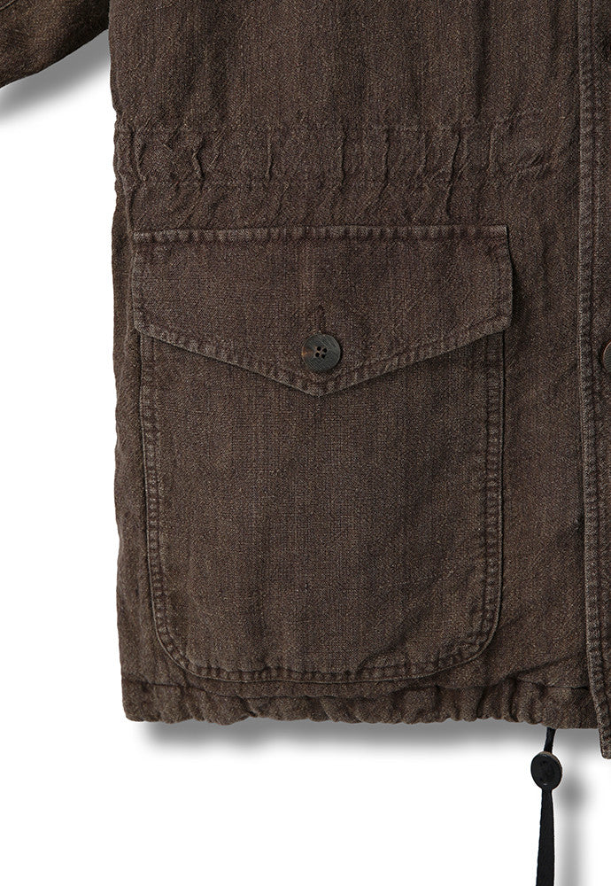 Art if acts - Linen Military Parka (Wood) product image 12 | TRAB K-Fashion Australia