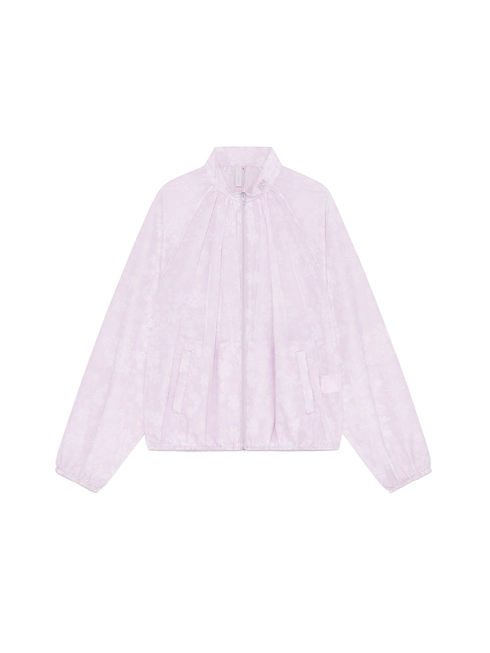 Kijun - Flower Sheer Windbreaker (Print Pink) product image 6 | TRAB K-Fashion Australia