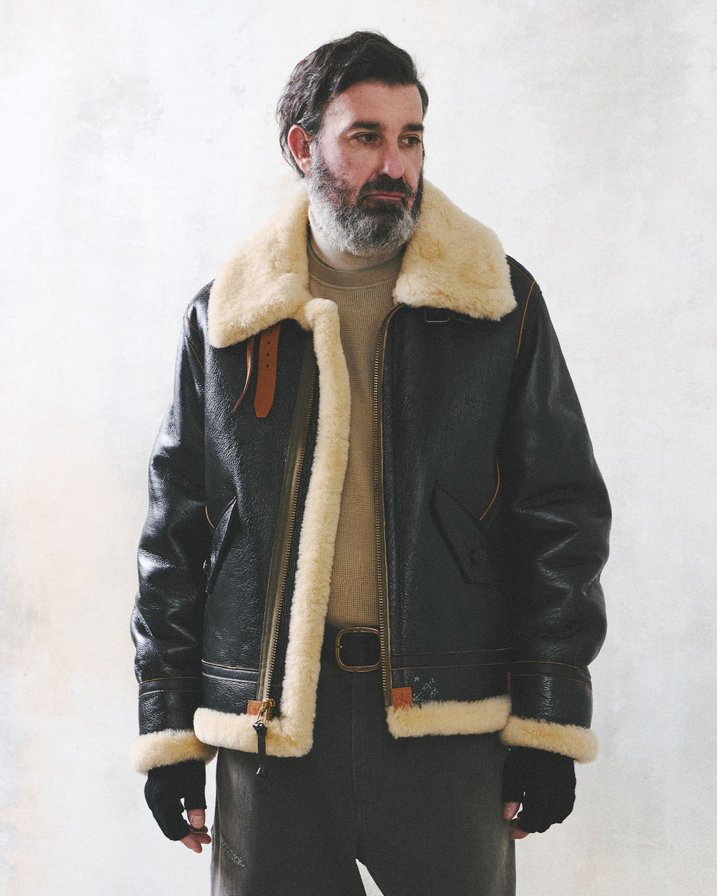 Eastlogue - Airborne Mouton Parka (Black) product image 4 | TRAB K-Fashion Australia