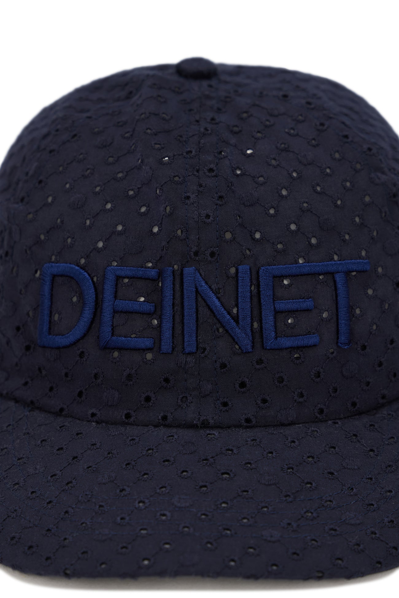 Deinet - Deinet Punching Lace Logo Cap (Navy) product image 4 | TRAB K-Fashion Australia