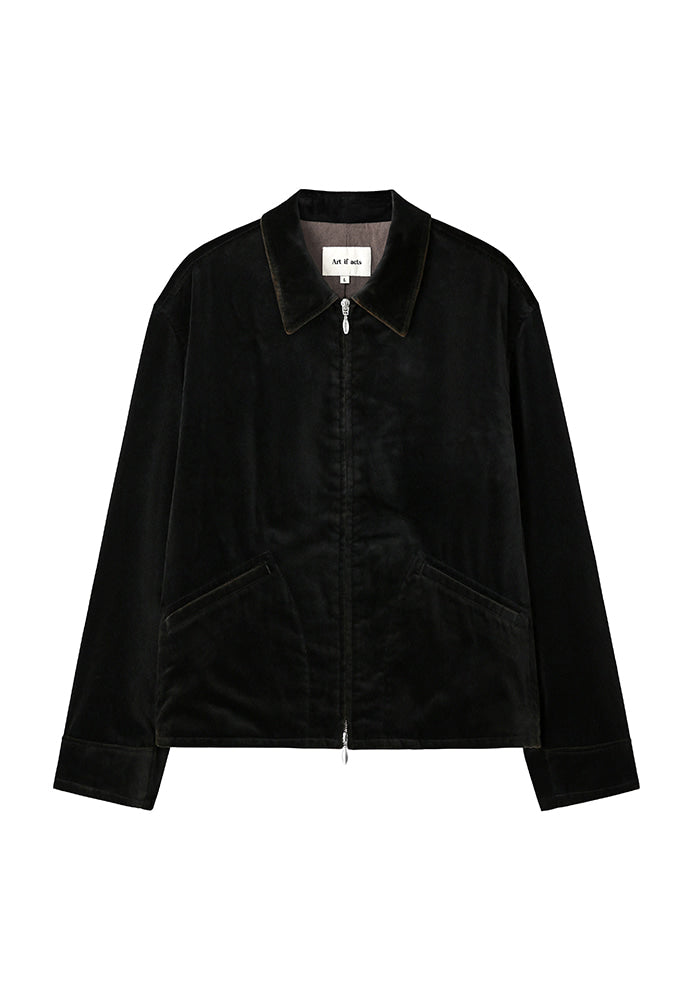 Art if acts - Velvet Sports Jacket (Faded Black) product image 7 | TRAB K-Fashion Australia