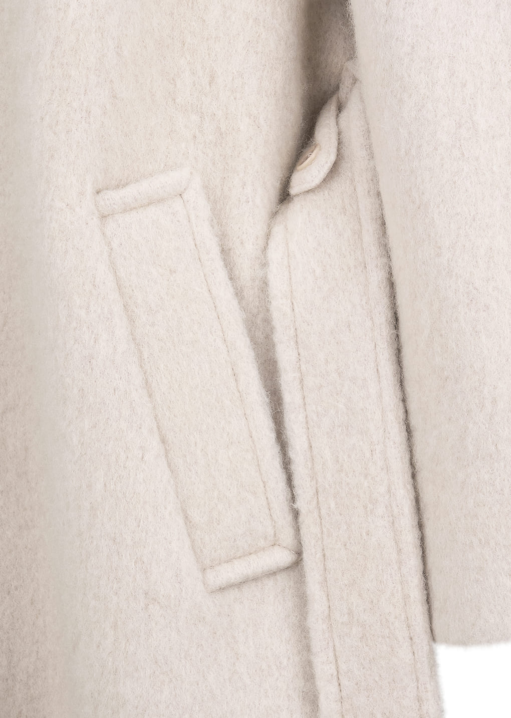Amomento - alpaca raglan coat (Ivory) product image 12 | TRAB K-Fashion Australia