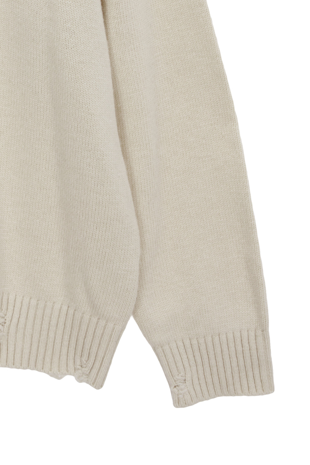 Matin Kim - Matin Sleeve Line Knit Pullover (Ivory) product image 4 | TRAB K-Fashion Australia