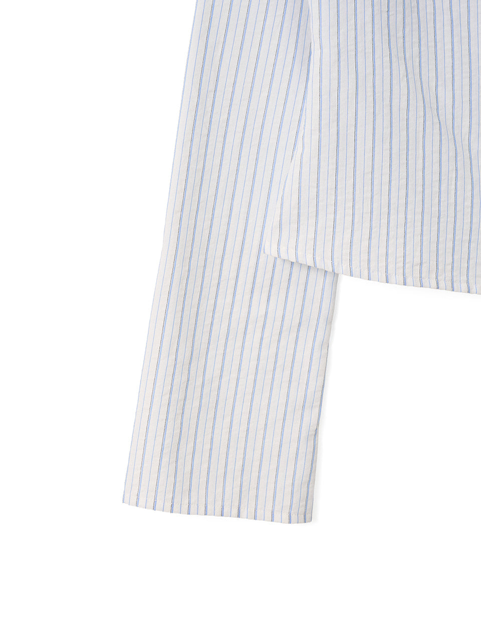 Kijun - Ruffle Detail Shirt (Sky Blue) product image 12 | TRAB K-Fashion Australia
