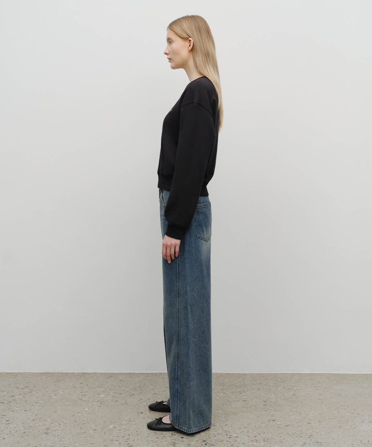 Marithe & Francois Girbaud - Vintage Washed Denim Pants (Blue) product image 4 | TRAB K-Fashion Australia