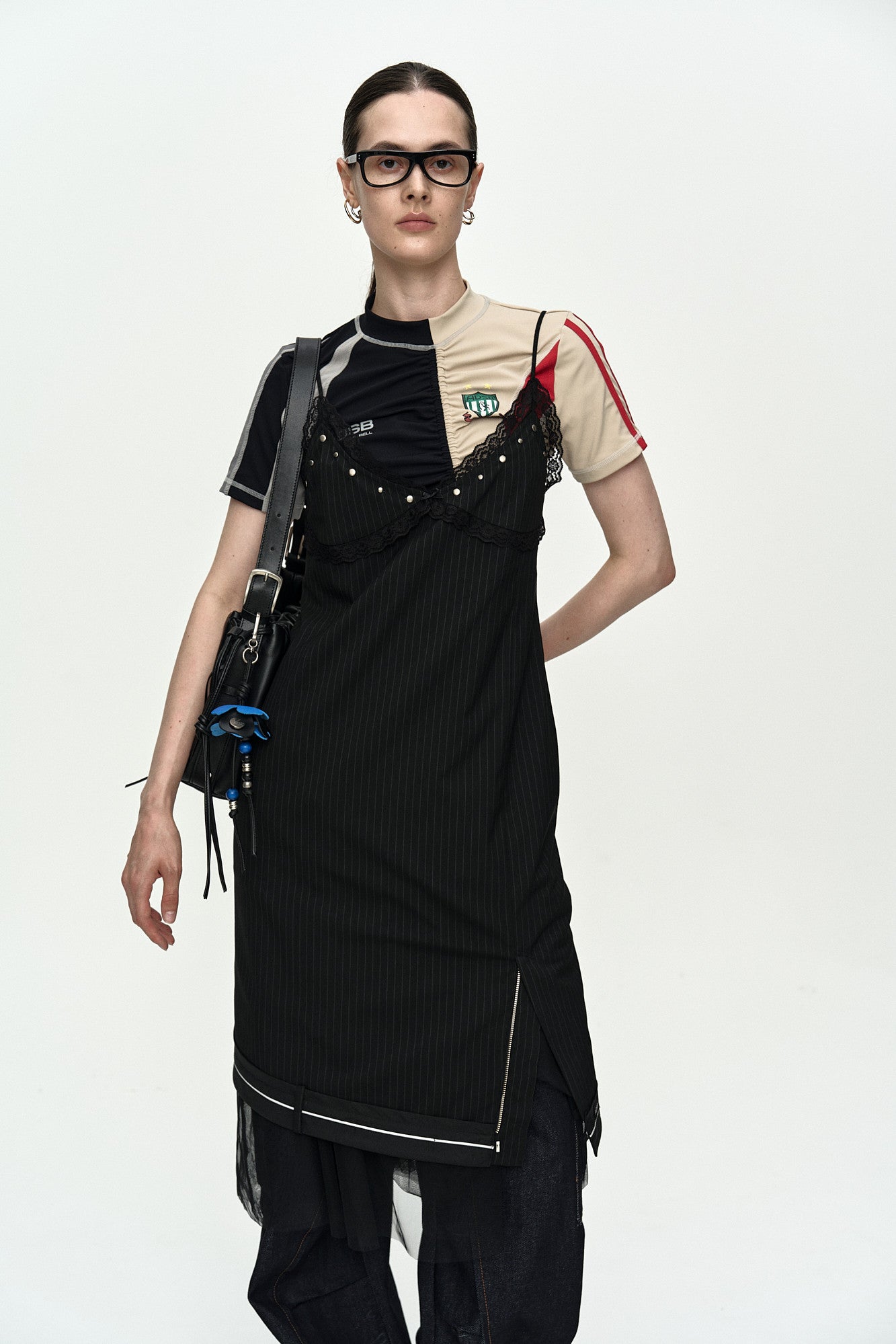 Andersson Bell - Hybrid Cut Soccer Jersey (Black/Beige) product image 8 | TRAB K-Fashion Australia