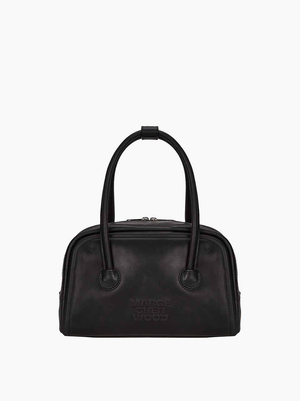 Marge Sherwood - Soft Tote (Black Pull-Up) product image 1 | TRAB K-Fashion Australia